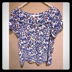 Floral blouse by Loft